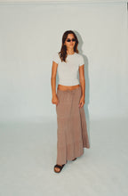 Load image into Gallery viewer, SANTORINI SKIRT - CAFE