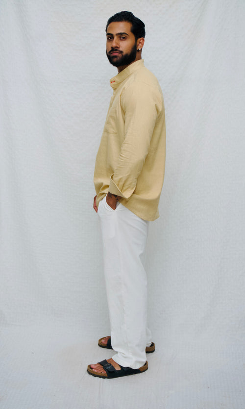 Amber Kurta Style Long Sleeve Shirt