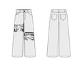 White Eyes Baggy Jeans