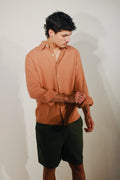 CLASSIC LONG SLEEVE SHIRT - HAZELNUT