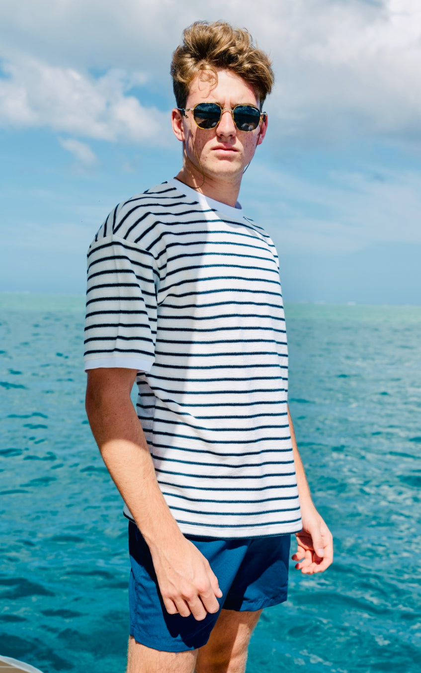 STRIPED TEE