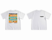 Load image into Gallery viewer, New Graphic Tee Beach Club 25 White