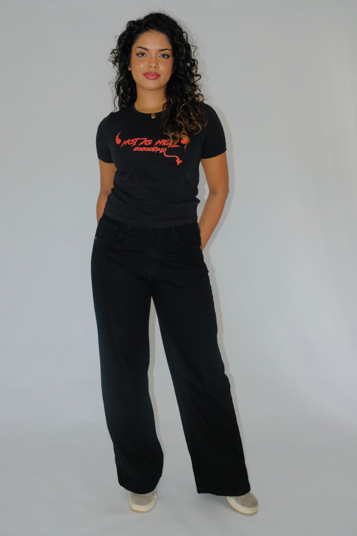 Black Baggy Womens Jeans