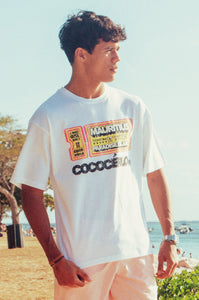 New Graphic Tee Coco Tickets (WHITE)