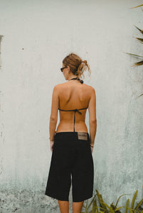 PLEASURES 2 JORTS - BLACK