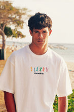 Load image into Gallery viewer, New Graphic Tee Hawaian White