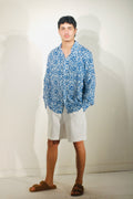 LONG SLEEVE OG SHIRT - AZUR