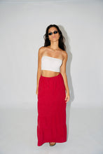 Load image into Gallery viewer, SANTORINI SKIRT - WINE