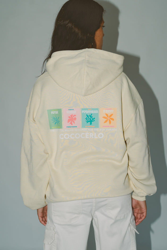 LE PARADIS HOODIE - ECRU