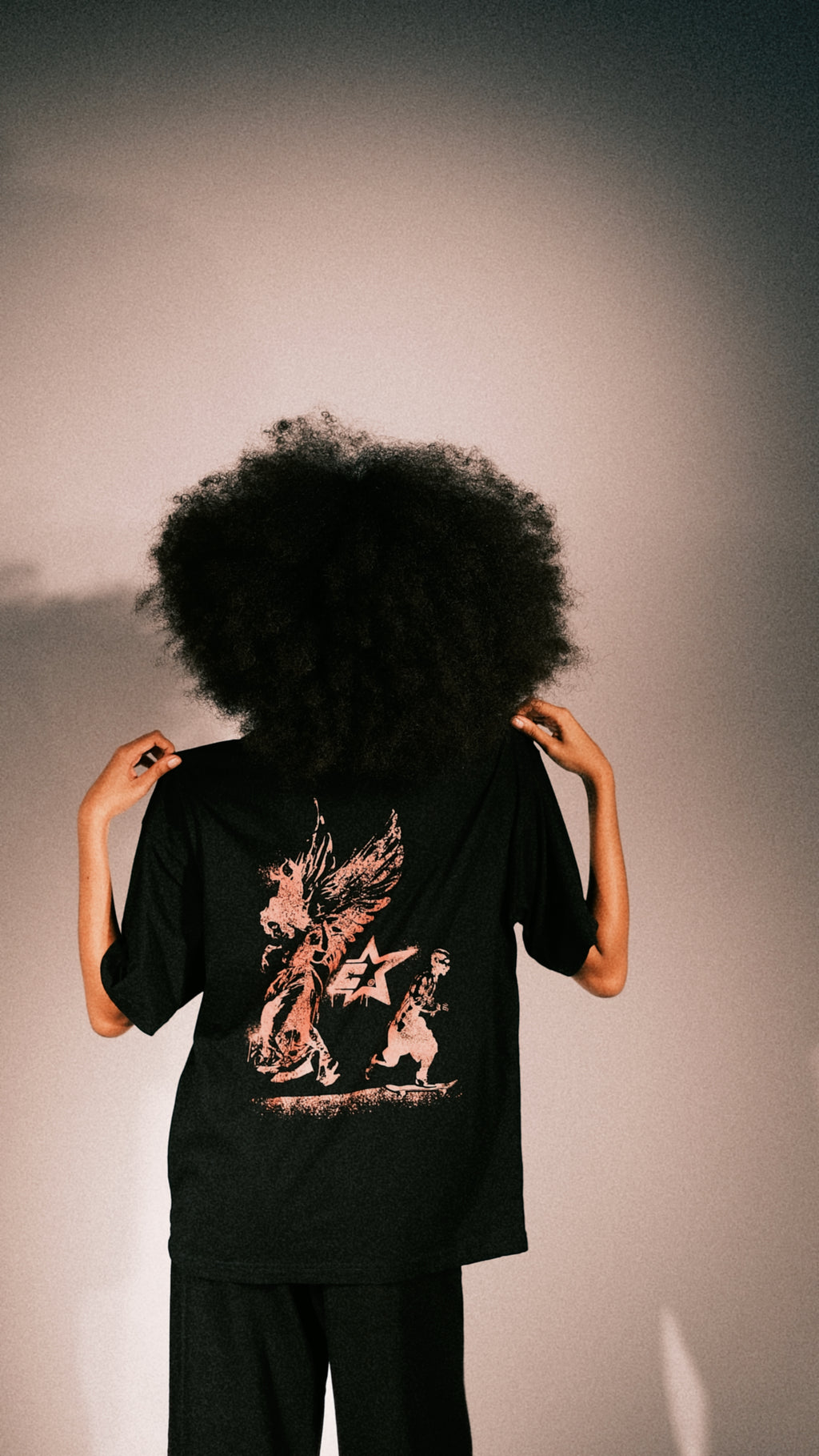 GRAPHIC TEE -  SKATE HERITAGE BLACK