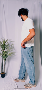 COCOCERLO DENIM - BAGGY FIT DARK STONE WASH