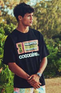 New Graphic Tee Coco Tickets (Black)
