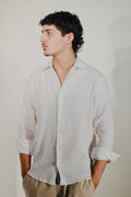 CLASSIC LONG SLEEVE SHIRT - WHITE