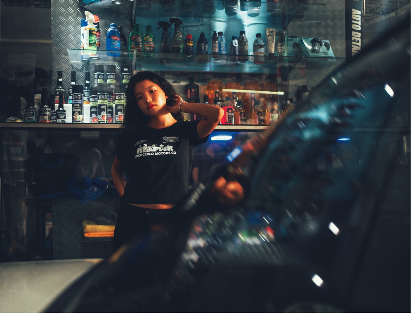 Baby Racing Tee - Black