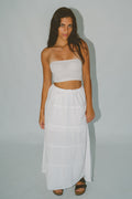 SANTORINI SKIRT - WHITE