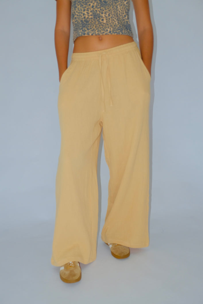Sand Wide-Leg Pants