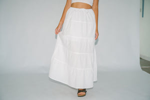 SANTORINI SKIRT - WHITE