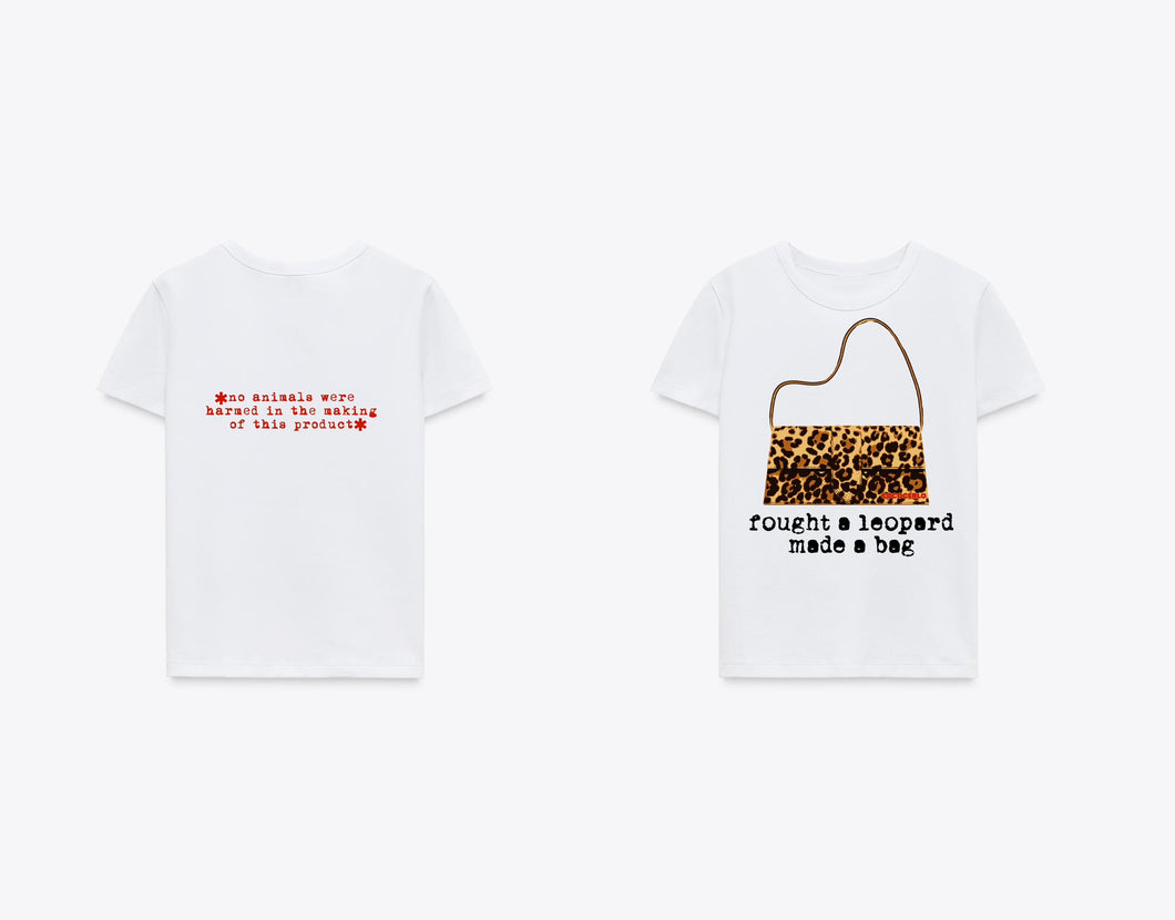 Fought A Leopard Baby Tee