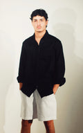 CLASSIC LONG SLEEVE SHIRT - BLACK