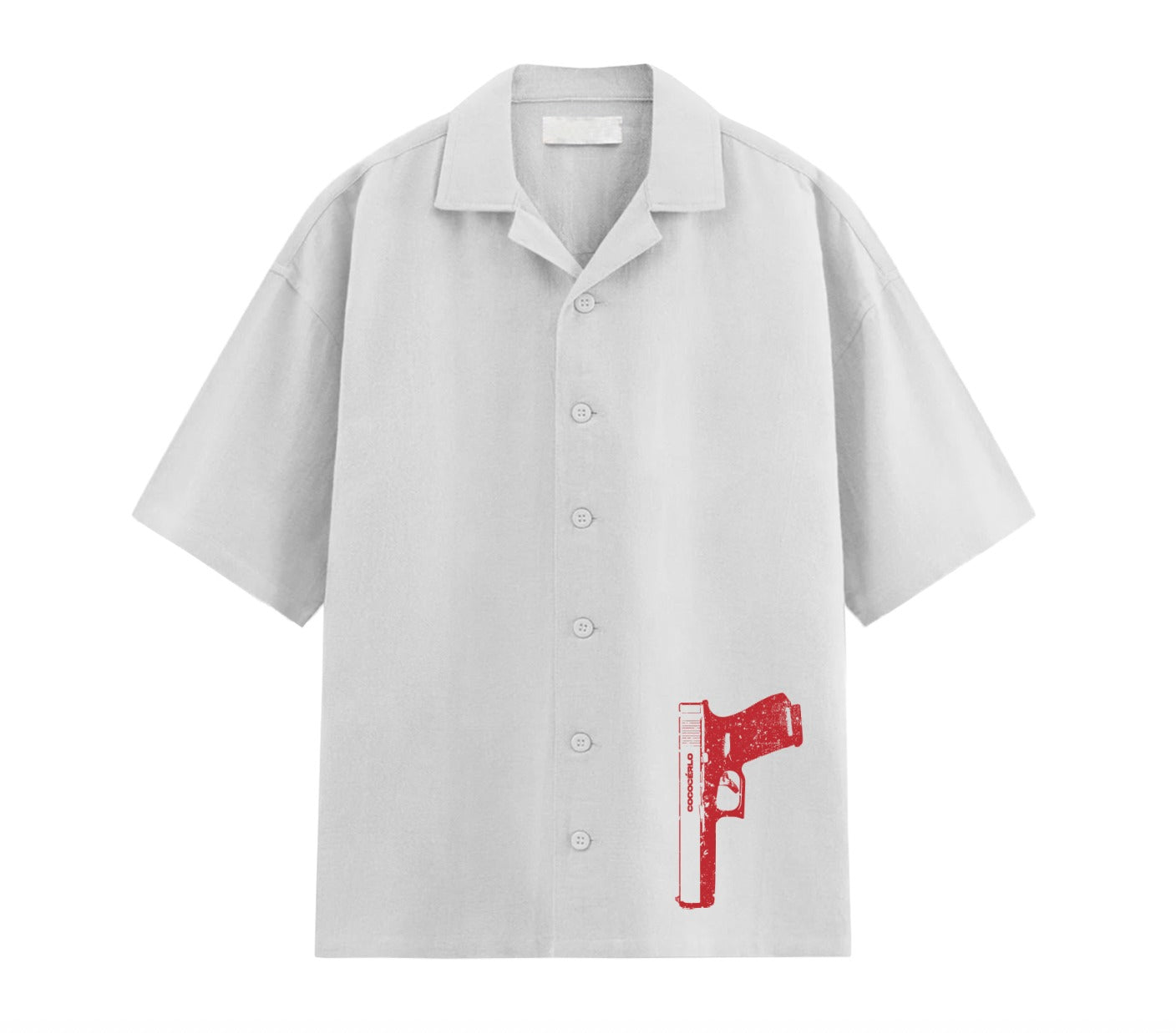 BUTTON DOWN SHIRT - GUN