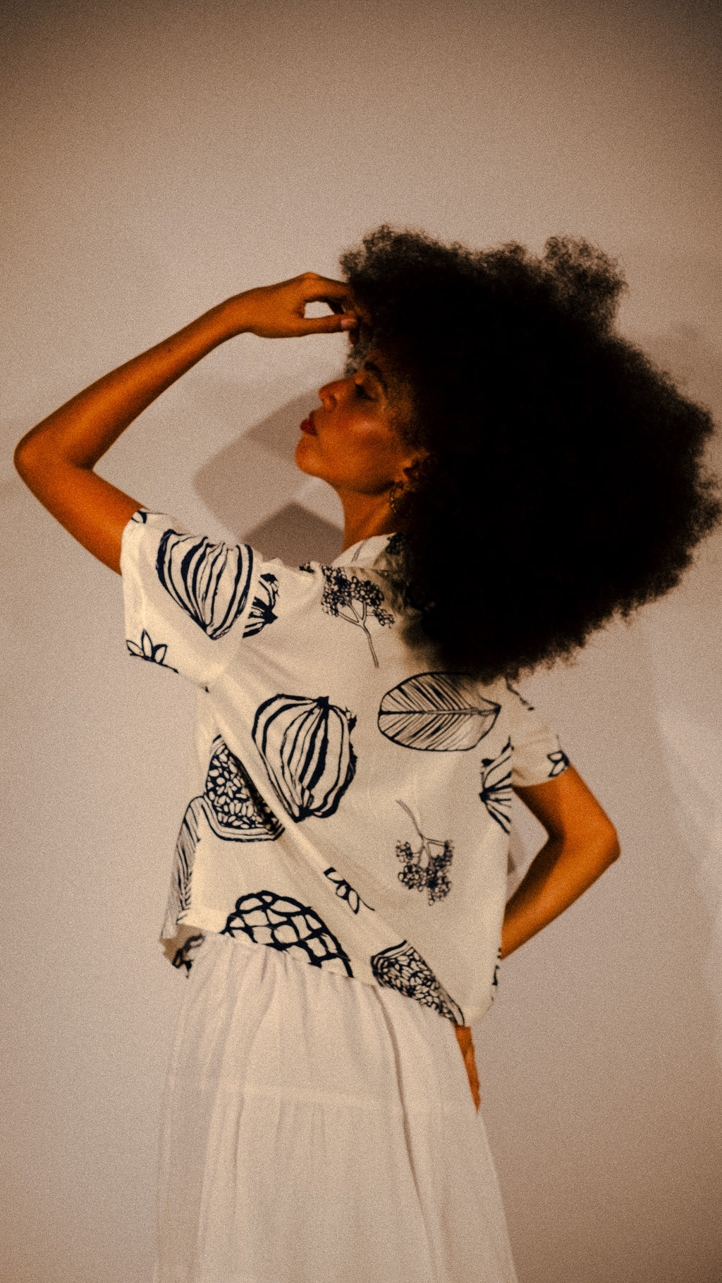 Women’s OG Shirt - Tropical Navy