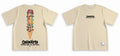 GRAPHIC TEE -MUSIC SCOOPS  BEIGE