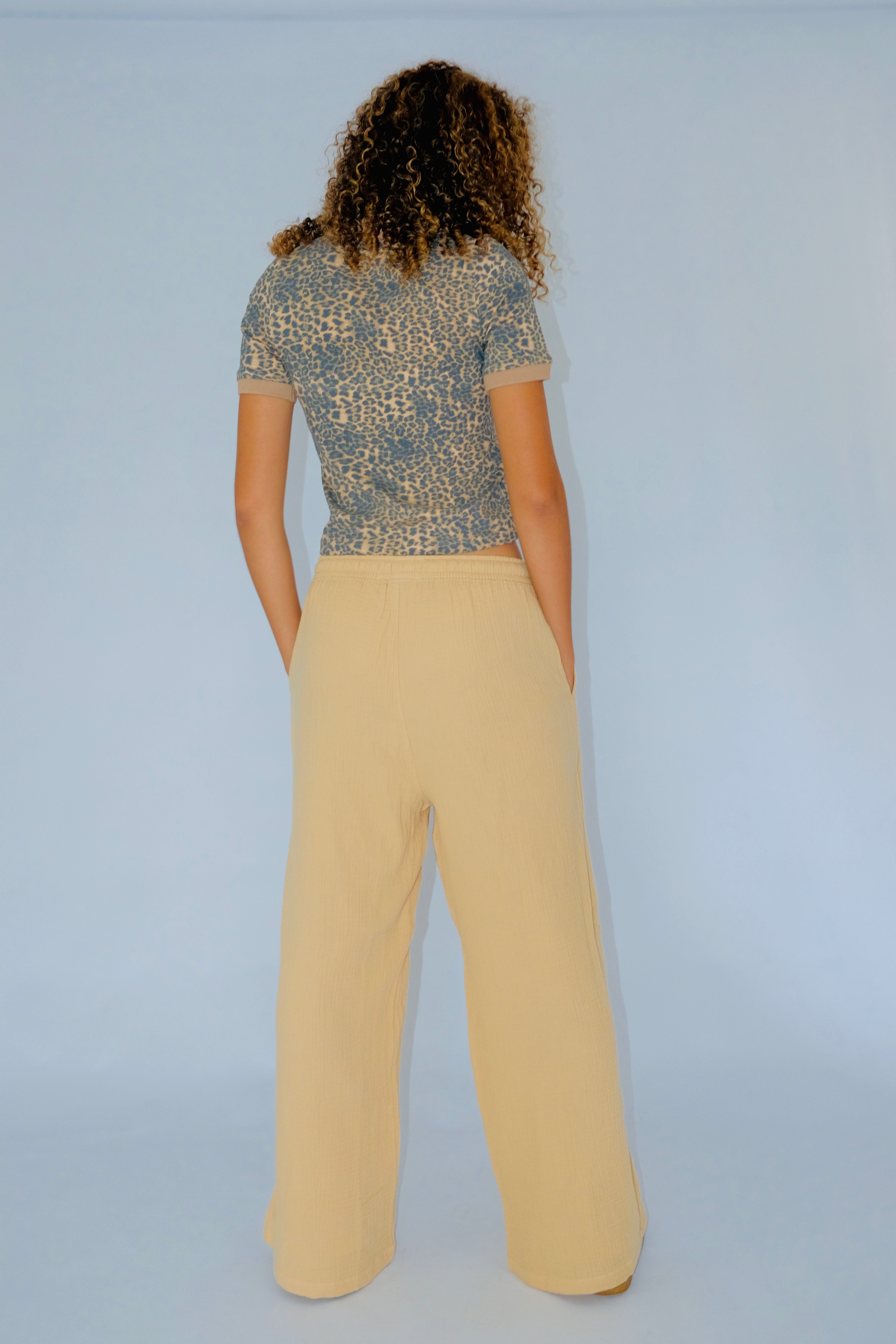 Sand Wide-Leg Pants