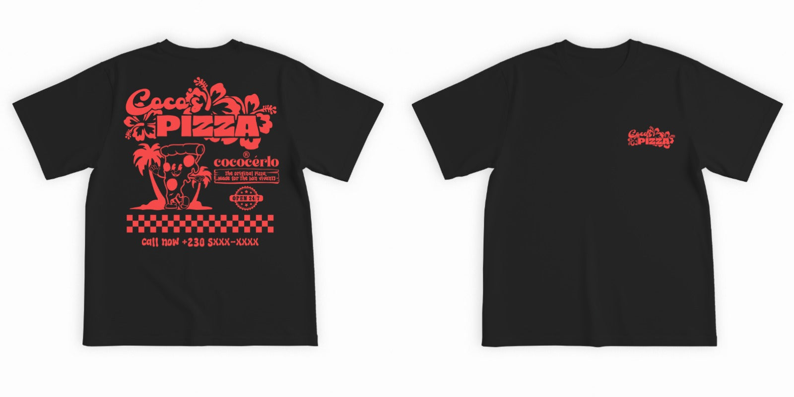 GRAPHIC TEE - COCO’S PIZZA