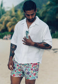BUTTON DOWN SHIRT - PURE WHITE