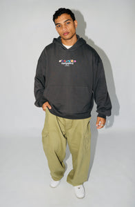 HOME OF THE BON VIVANTS HOODIE - GREY