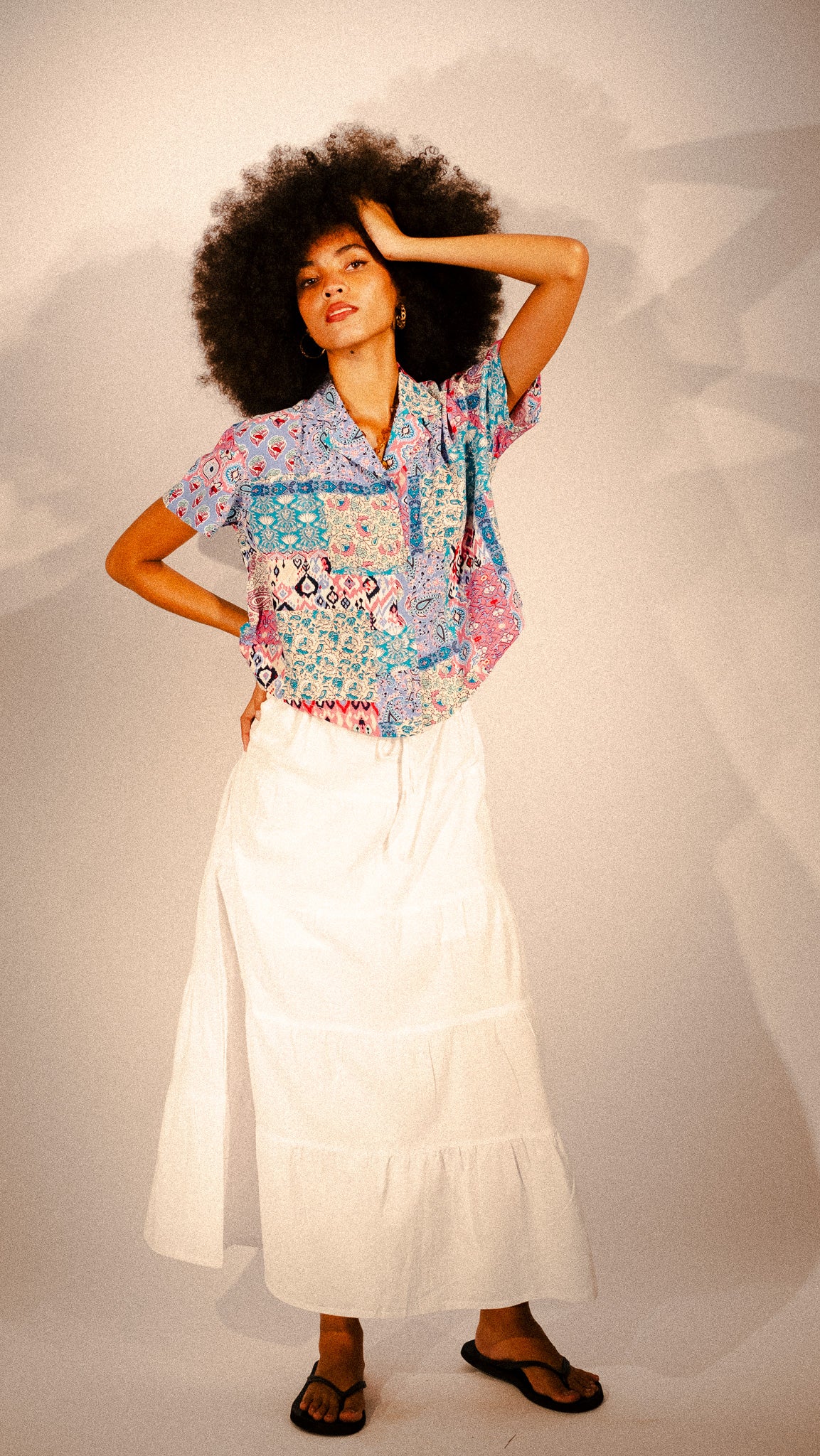 Women’s OG Shirt - Floral Psychedelic
