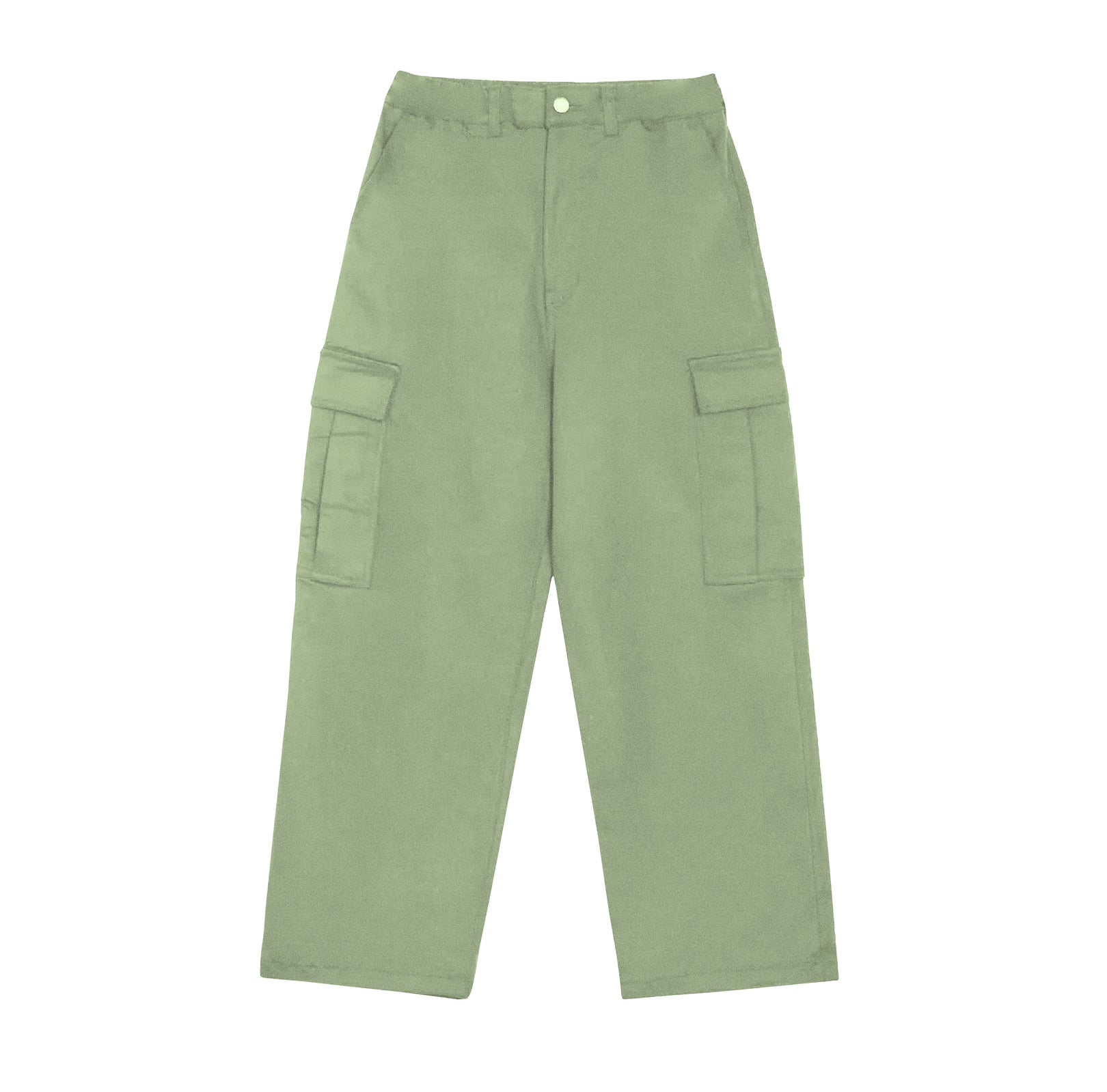 CARGO PANTS - GREEN