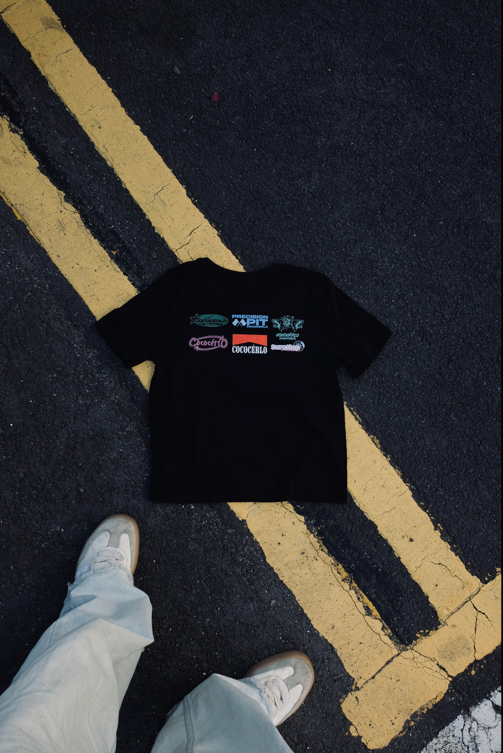 Baby Racing Tee - Black