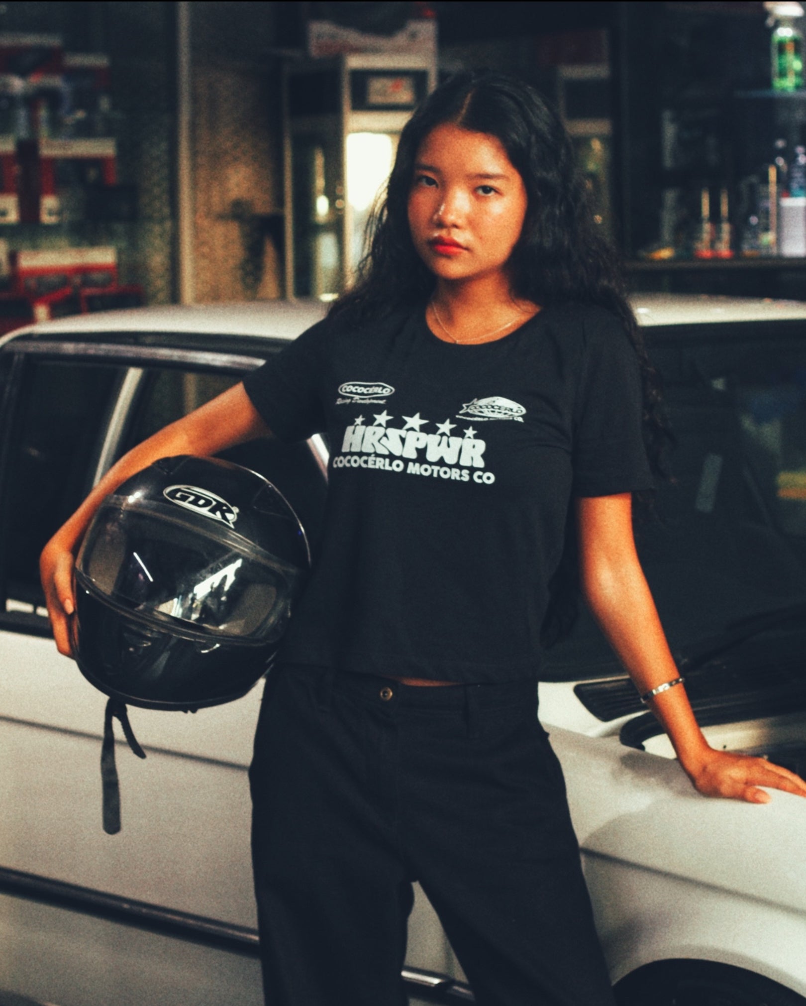 Baby Racing Tee - Black