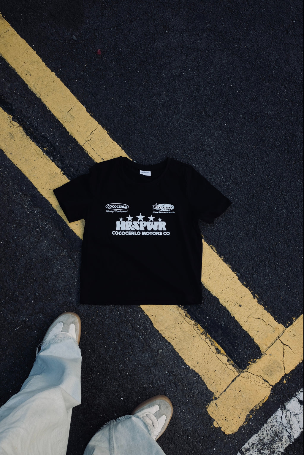 Baby Racing Tee - Black