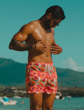 Neon Floral Swimwear
