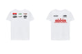 Baby Racing Tee - White