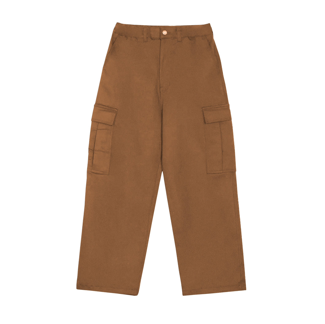 CARGO PANTS - BROWN