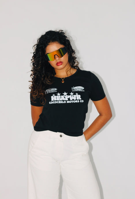 Baby Racing Tee - Black