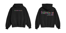 Load image into Gallery viewer, YOU’RE LATE HOODIE - BLACK