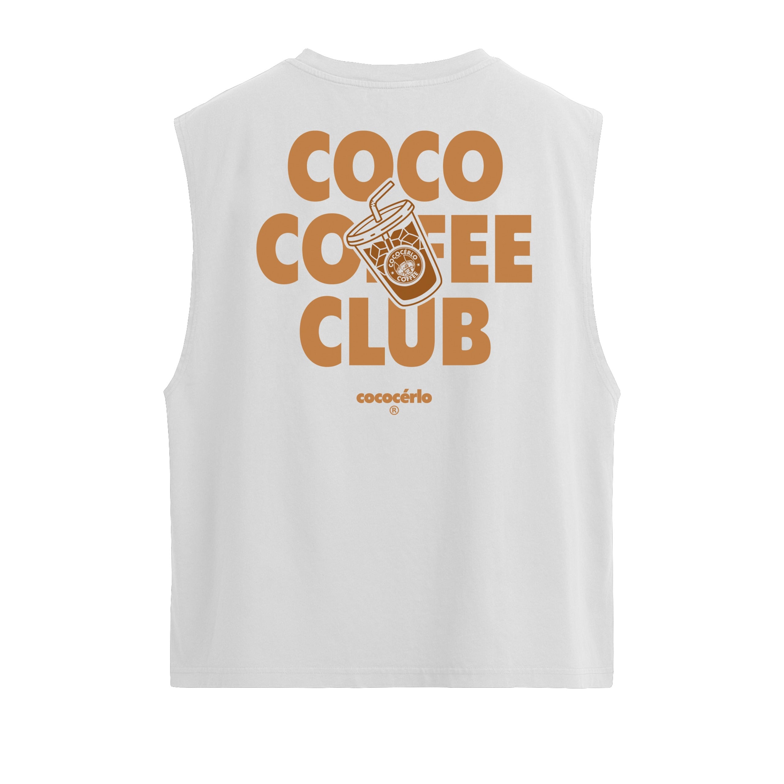 COCO COFFEE CLUB CROPPED TANK