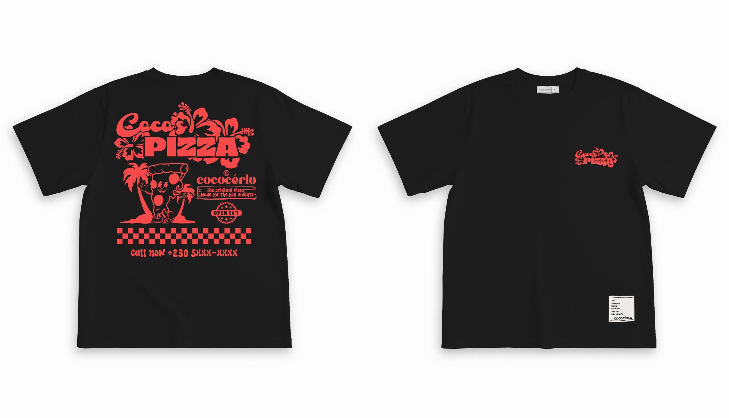 GRAPHIC TEE - COCO'S PIZZA DELIVERY