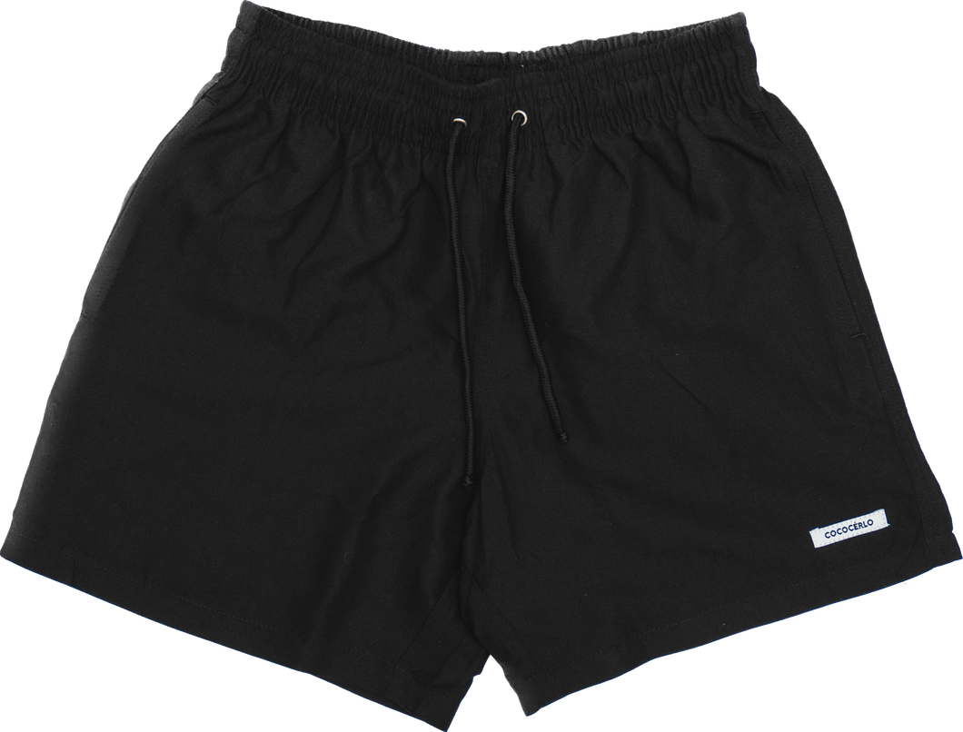 BLACK SWIMWEAR.