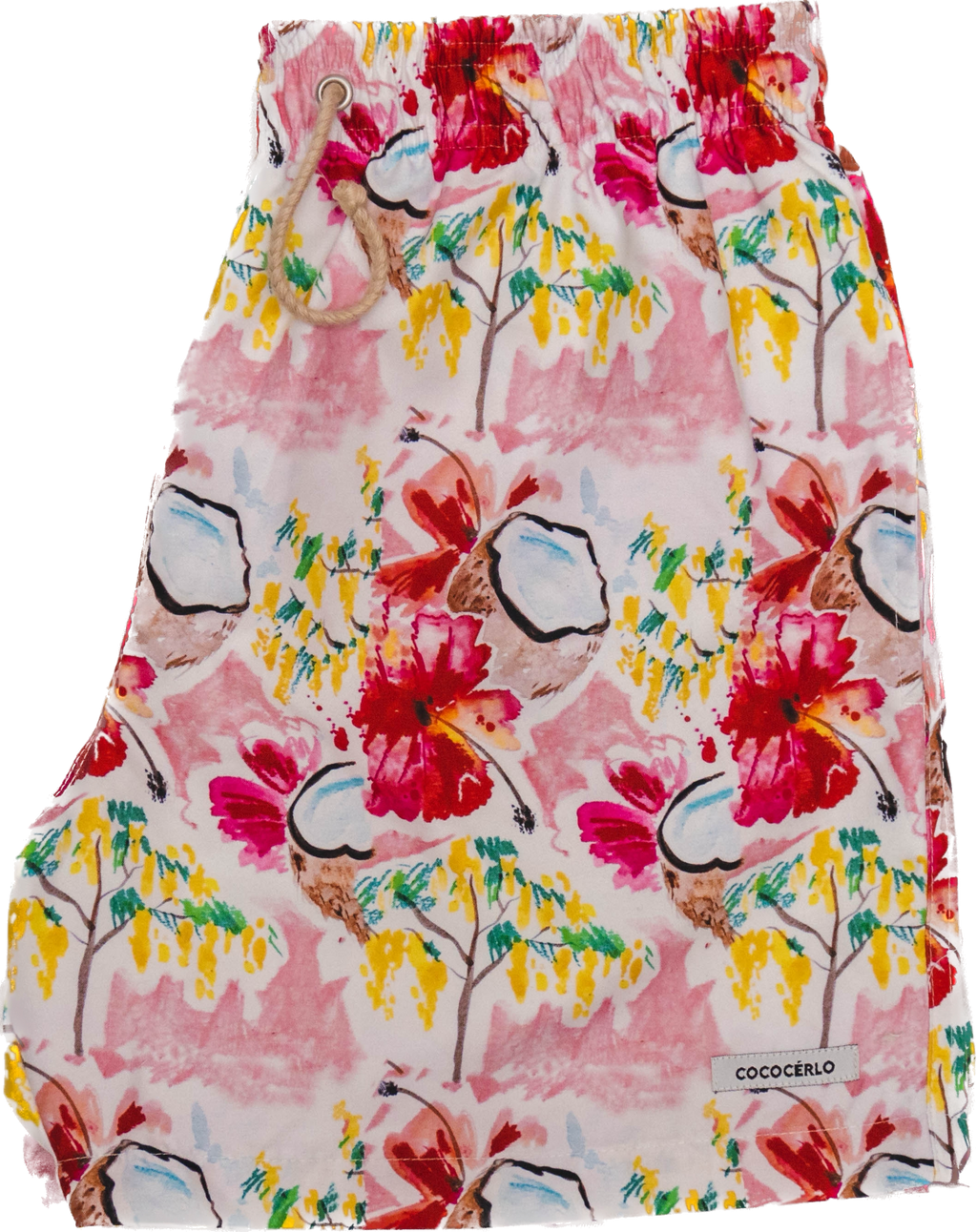 COCONUT & HIBISCUS SWIMWEAR.