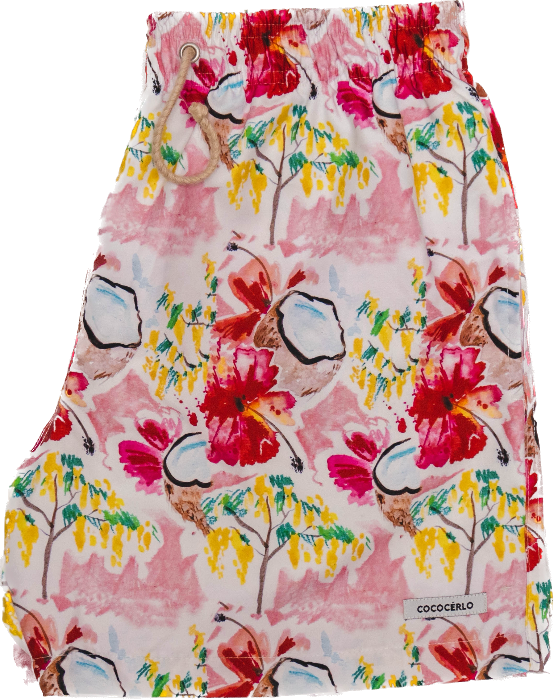 COCONUT & HIBISCUS SWIMWEAR.