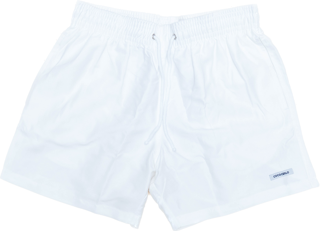 WHITE SWIMWEAR.