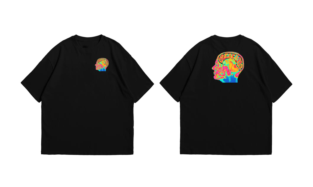 COCOCEREBELLUM GRAPHIC TEE BLACK