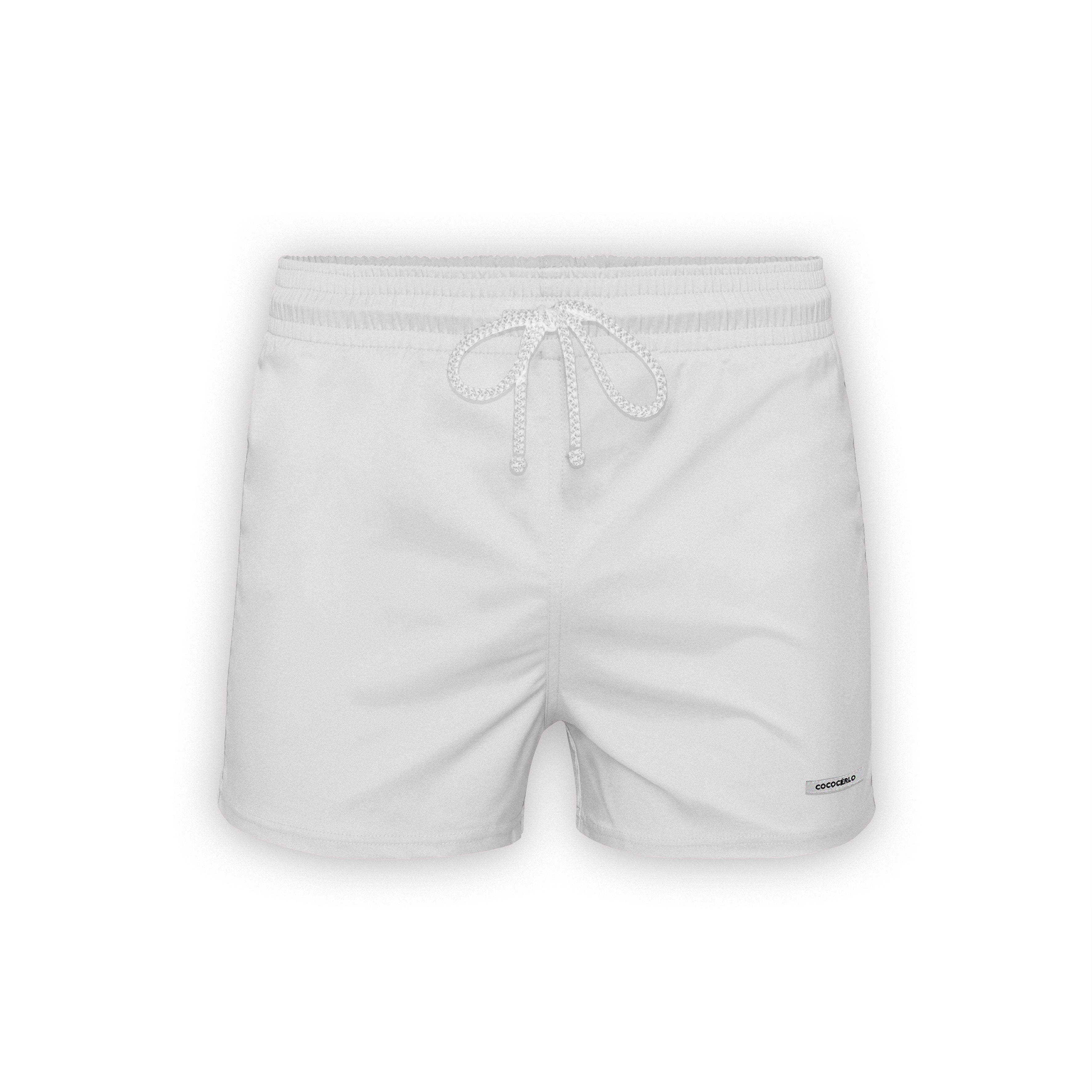 WHITE SWIMWEAR.